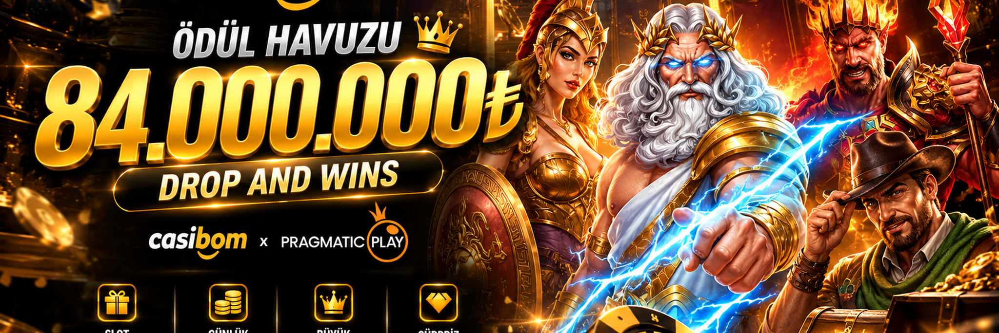 Casibom bonus ve ödül havuzu kampanya görseli