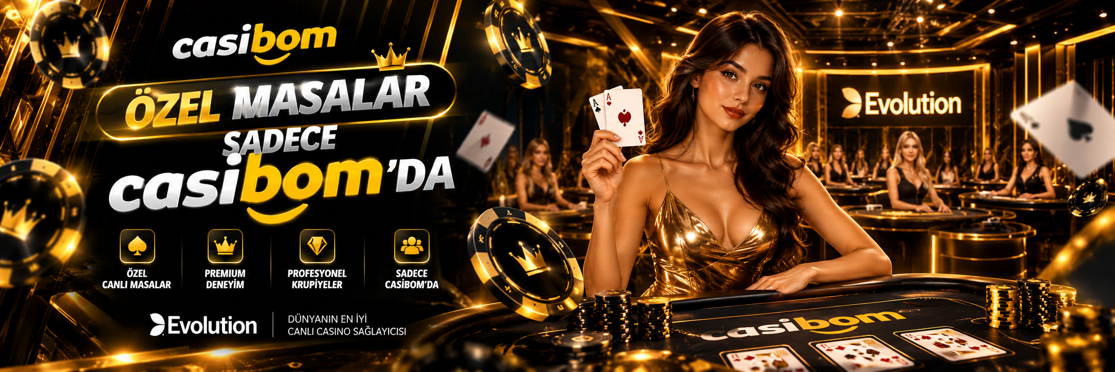 Casibom casino temalı tanıtım görseli